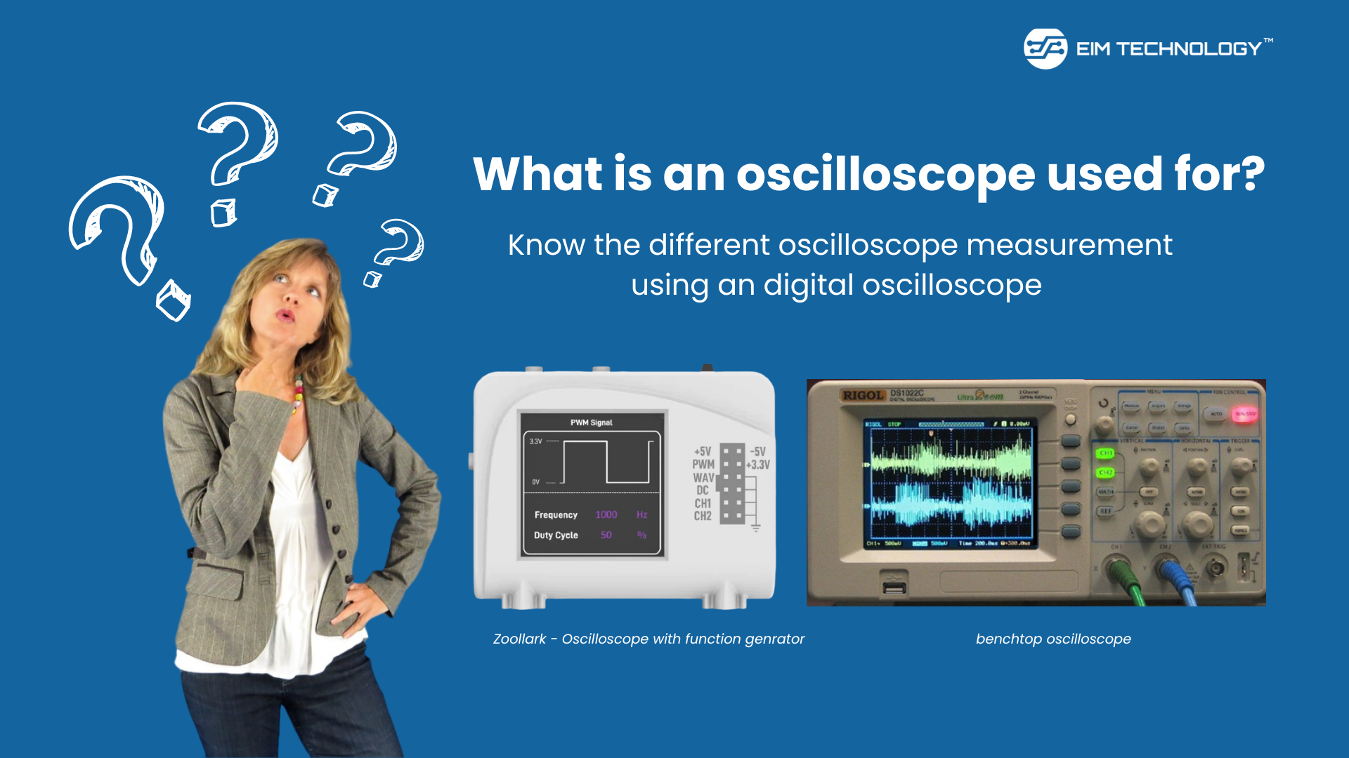 What is an oscilloscope used for? Know the different oscilloscope measurement using a digital oscilloscope