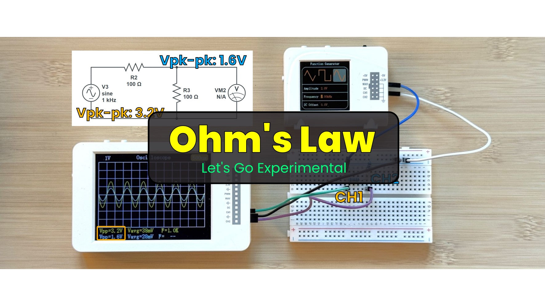ohm's law experimental verification