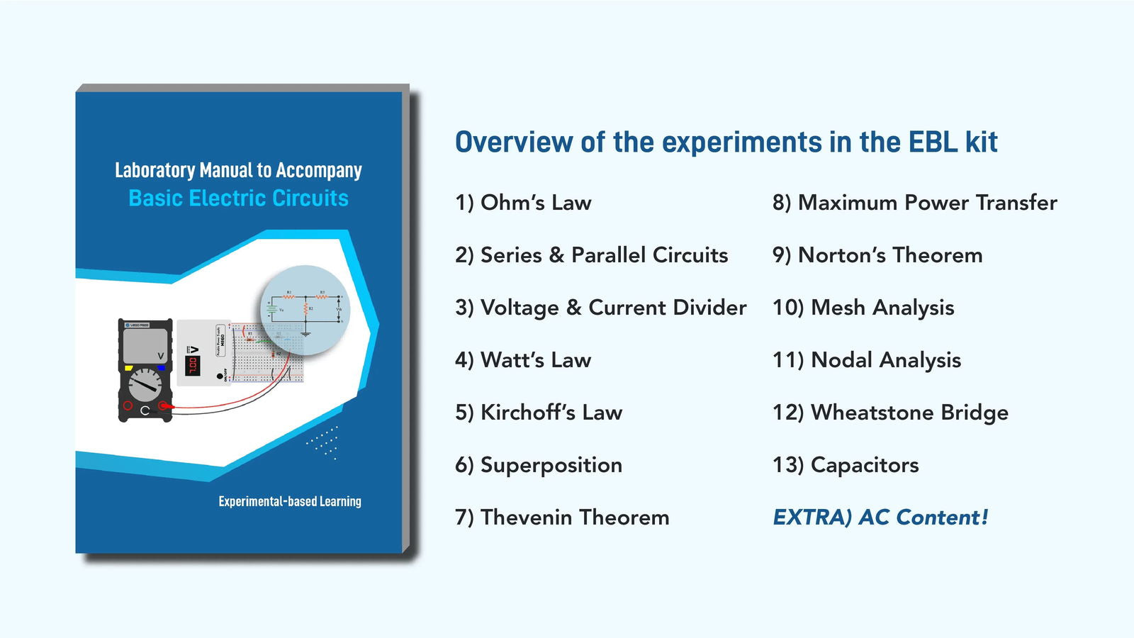 Learn Electrical Circuits: A Hands-On Approach for Beginners to learn