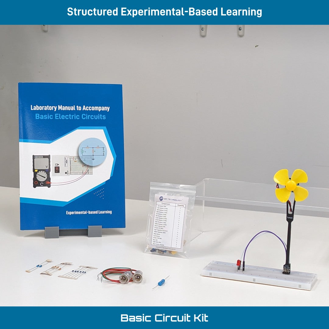 Electric Circuits Learning Kit - Basic Electronics Tutorial - KC12