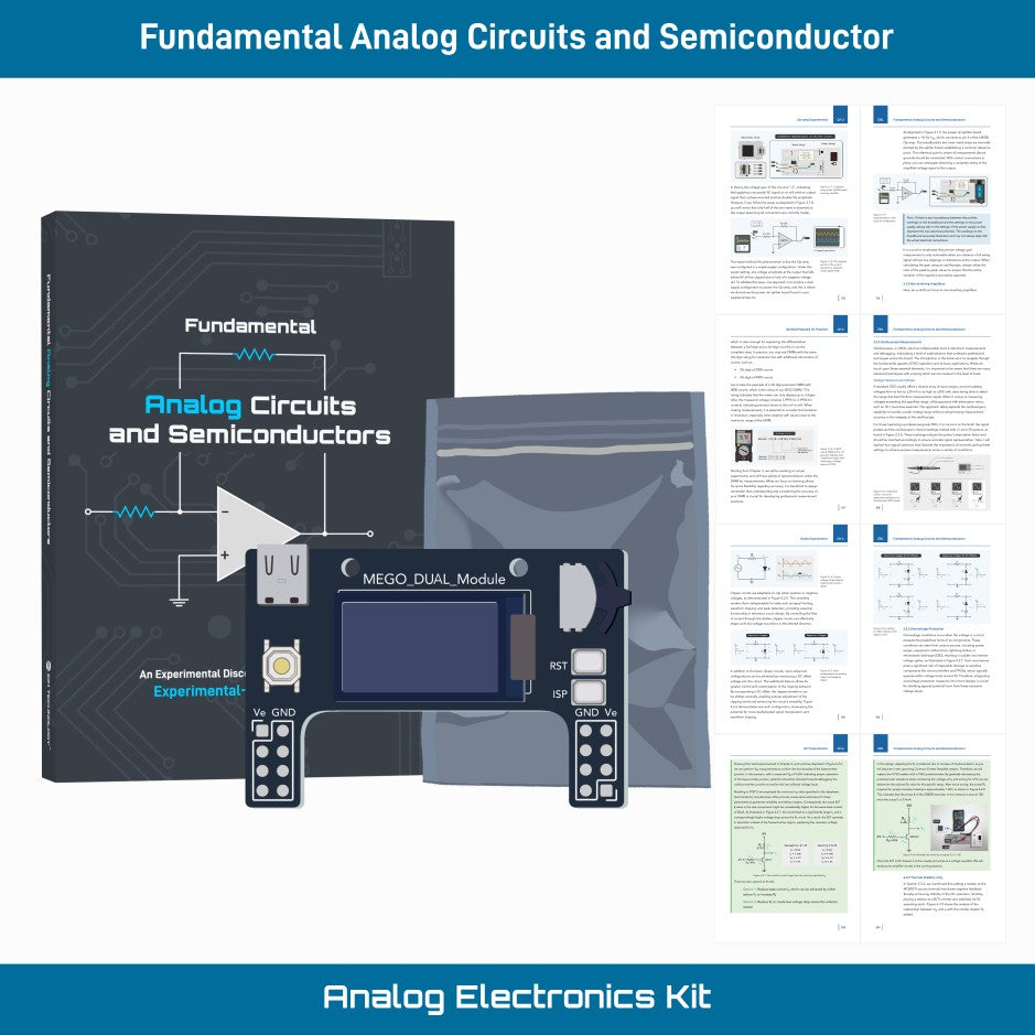 Analog Circuits & Semiconductors Learning Kit - Beginner to Intermediate - KC21