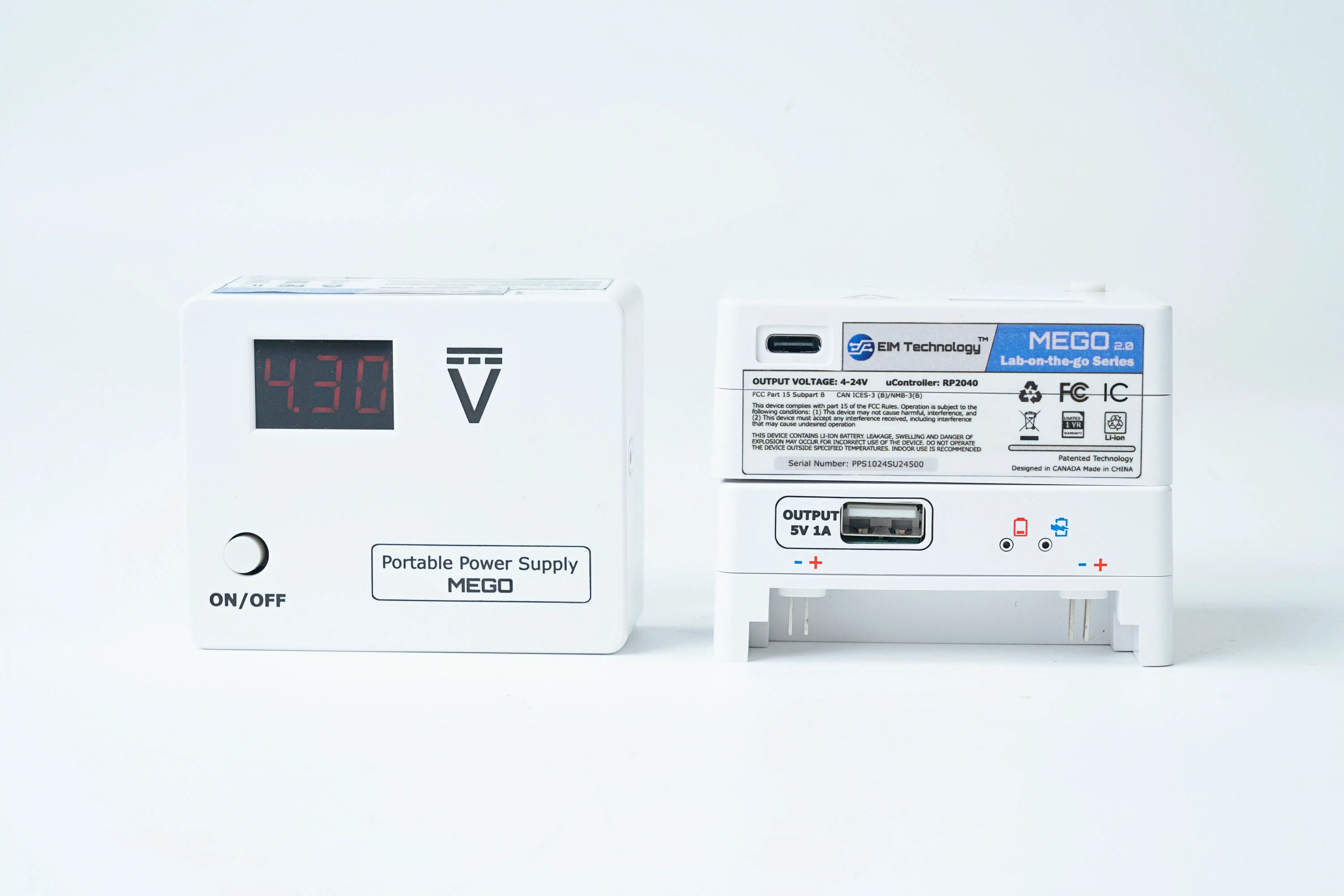 NEW MEGO - Breadboard Power Supply for Building Breadboard Circuits