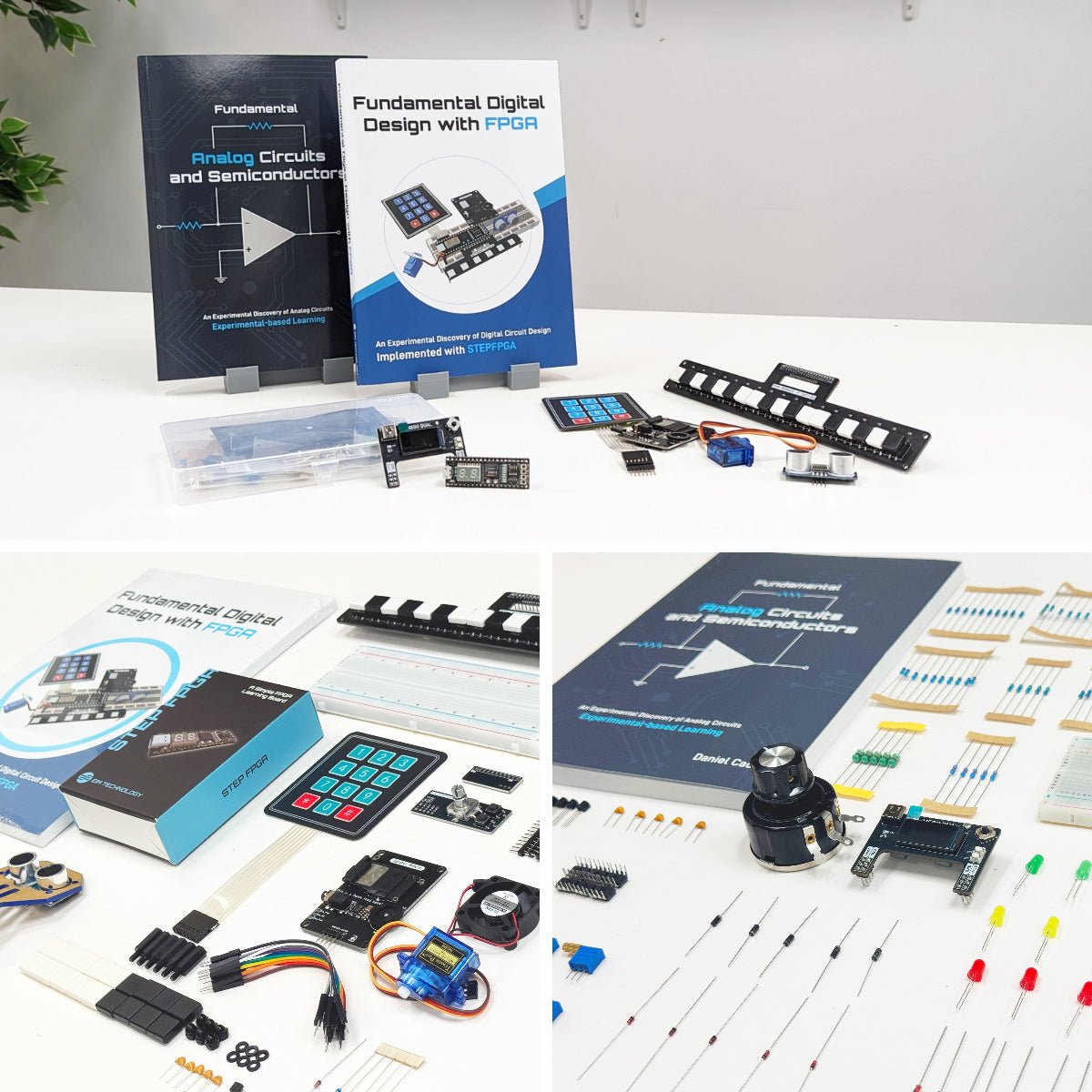 Electronics Engineering Core - Level 2 | Fundamental Analog & Digital Electronics Kit Build with Semiconductors, Logic & FPGA - EIM Technology (EVO - IN - MOTION Technology Ltd.)