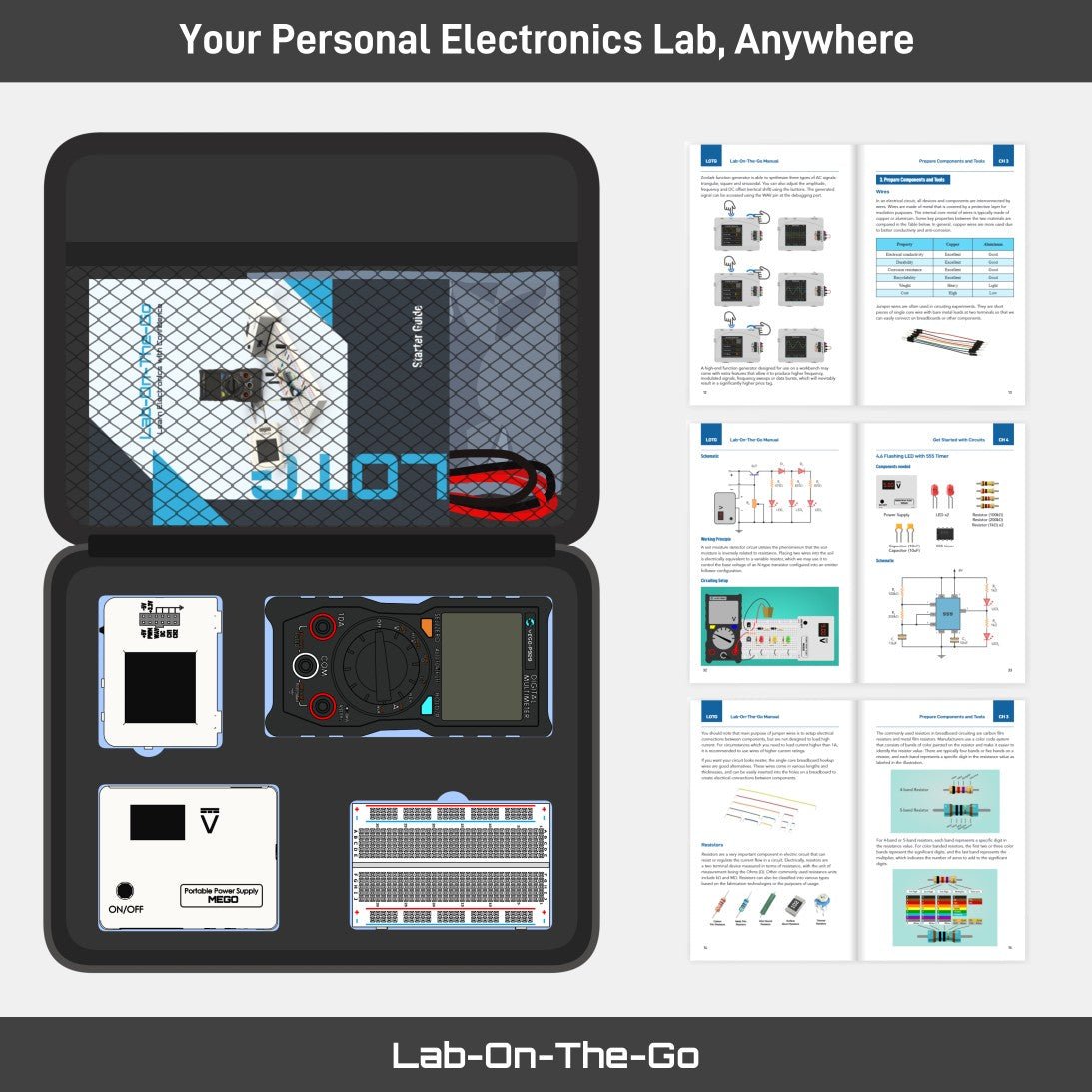 Lab - On - The - Go Electronics Tool Kit - EIM Technology (EVO - IN - MOTION Technology Ltd.)