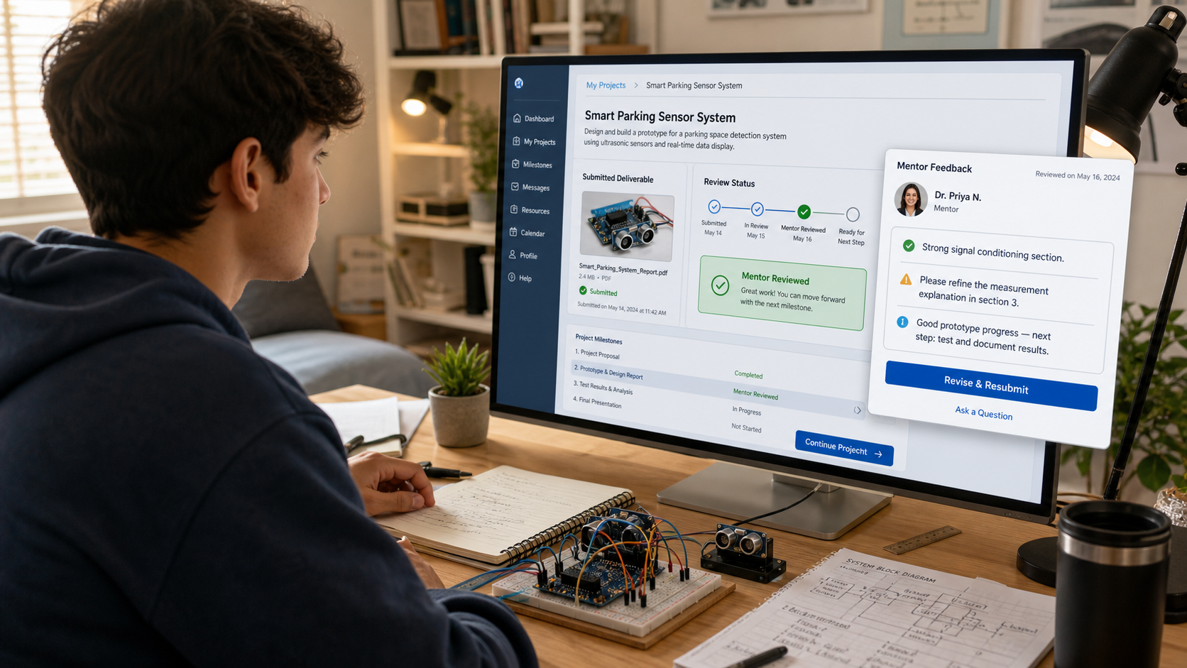Organic LMS & Mentor Feedback